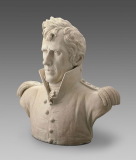 General Andrew Jackson, 1819, William Rush, American, 1756–1833, Philadelphia, Terracotta, 50.5 ×