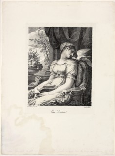 Une Lecture, 1822, Pierre-Paul Prud’hon, French, 1758-1823, France, Lithograph in black on paper,