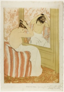 The Coiffure, 1890–91, Mary Cassatt (American, 1844-1926), printed with Leroy (French, active