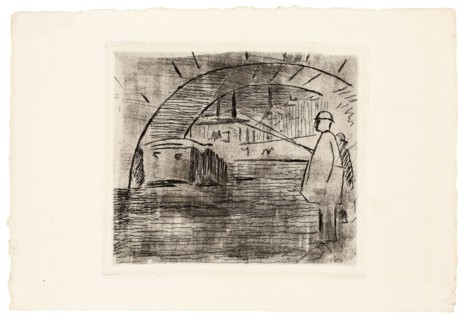 The Arch of the Bridge, 1874, Édouard Manet (French, 1832-1883), printed by Auguste Delâtre