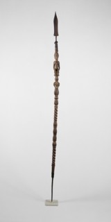 Figural Staff, Probably late 19th century, Baule, Côte d’Ivoire, Coastal West Africa, Côte