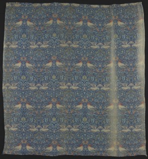 Bird (Formerly a Curtain), 1878 (produced 1878/1940), Designed by William Morris (English,