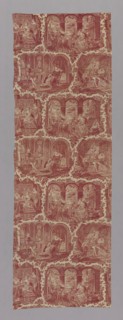 Furnishing Fabric, 1827/40, Designed by Philippe Wyngaert (Flemish, active c. 1820) after engraving