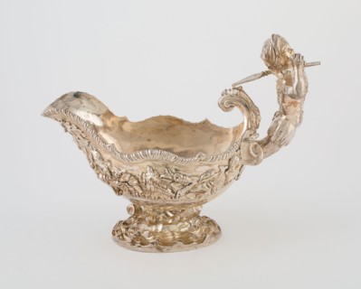 Sauceboat, 1745/46, Peter Archambo I, English, 1680-1768, London, England, London, Silver, H. 19.4