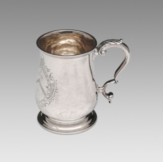 Cann, c. 1765, Benjamin Burt, American, 1729–1805, Boston, Boston, Silver, 12.7 × 8.9 × 13.3 cm (5
