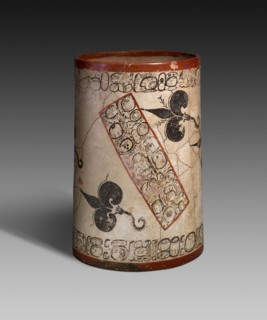 Water-Lily Vessel, A.D. 750/800, Ah Maxam (active mid-/late eighth century), Late Classic Maya,