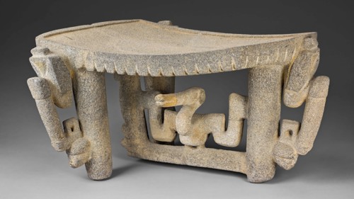 Ceremonial Grinding Table (Metate), A.D. 1/500, Nicoya, Nicoya, Guanacaste province, Costa Rica,