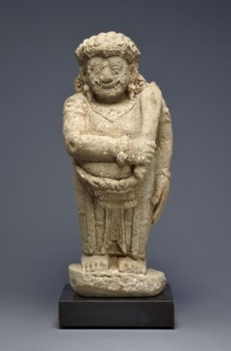 Guardian Figure (Dvarapala), c. 15th century, Indonesia, Eastern Java, Eastern Java, Andesite, 82.6