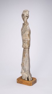 Standing Attendant (Tomb Figurine), Eastern Zhou dynasty, Warring States period (480–221 B.C.),