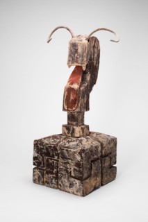 Grave Guardian Beast (Zhenmu Shou), Eastern Zhou dynasty, Warring States period (480–221 B.C.),