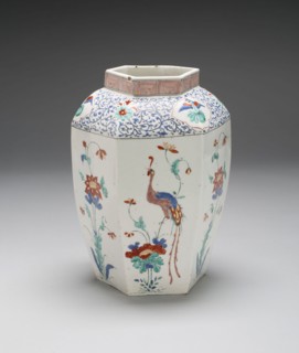Jar, 1750/52, Chelsea Porcelain Manufactory, London, England, c. 1745-1784, Chelsea, Soft-paste