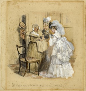 It’s Papa Can’t Bear it Out of His Sight, 1872, Randolph Caldecott, English, 1846-1886, England,