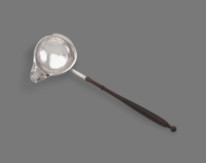 Toddy ladle, 1740/60, Daniel Dupuy, American, 1719–1807, Philadelphia, Philadelphia, Silver, 26 ×