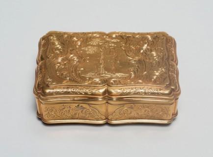 Box, 1865, Rawlins & Sumner, London, England, 19th century, London, Gold, 4 x 10.4 x 6.8 cm (1 9/16