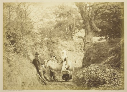 A Talk with the Keeper, May 25, 1881, Henry Peach Robinson, English, 1830–1901, England, Albumen