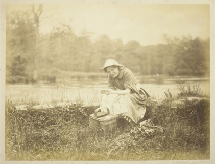 I think on the Laddie that lo’es me so well, 1882, Henry Peach Robinson, English, 1830–1901,