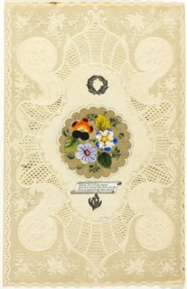 Maiden Fair of High Degree (valentine), 1845/50, Joseph Mansell, English, 19th century, England,