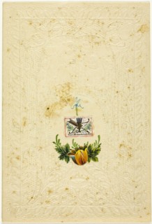 Fond Affection Turns to Thee (valentine), 1840/49, Unknown Artist, American or English, 19th
