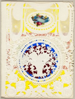 Untitled Valentine (Vase of Flowers), 1850/59, George Meek, English, 19th century, England,