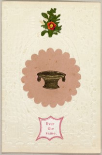 Ever the Same (valentine), c. 1840, George Kershaw, English, 19th century, England, Collaged