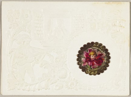 What Cheeks Can Half so Soft Appear (valentine), c. 1850, Unknown Artist, American or English, 19th