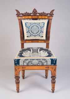 Side Chair, c. 1835, Italy, Turin, Designed by Filippo Pelagio Palagi (Italian, 1775–1860), Made by