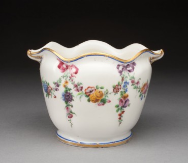 Wineglass Cooler, 1758, Sèvres Porcelain Manufactory, French, founded 1740, Painted by