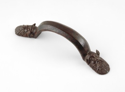 Handle from a Hydria (Water Jar) or a Stamnos (Wine Jar), 5th century BC, Etruscan, Ancient Greece,