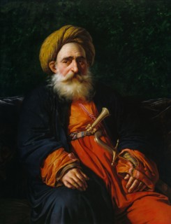 Portrait of the Katchef Dahouth, Christian Mameluke, 1804, Anne-Louis Girodet de Roussy-Trioson,