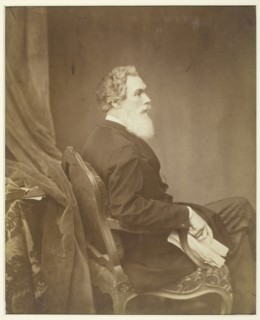 Untitled (Man in Chair, Profile), 1855/1869, Antoine Samuel Adam-Salomon, French, 1811–1881,