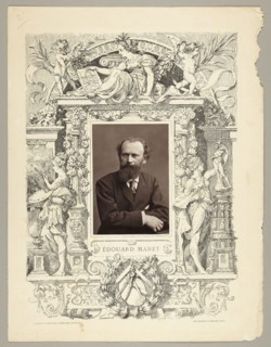 Édouard Manet (French painter, 1832-1883), 1865, Nadar (Gaspard Félix Tournachon), French,