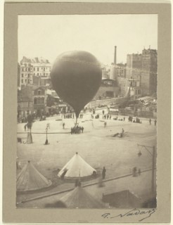 Le Neptune, Place Saint-Pierre à Montmartre, September 23, 1870, Nadar (Gaspard Félix Tournachon),