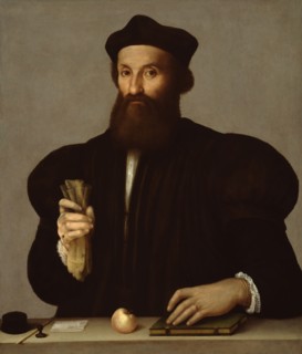 Portrait of a Gentleman, 1530/50, Veneto-Lombardian School, Italian, 16th century, Raphael