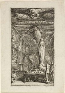 Frontispiece for Almanach Historico-Physique, 1762, Gabriel Jacques de Saint-Aubin, French,