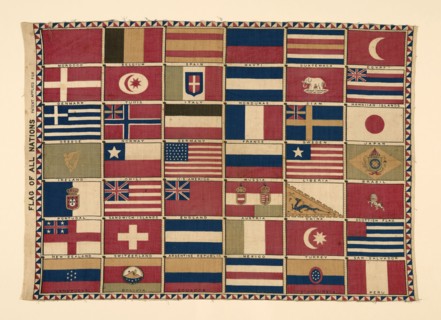 Panel (Furnishing Fabric), 1876, United States, Cotton, plain weave, engraved roller printed, 44.6