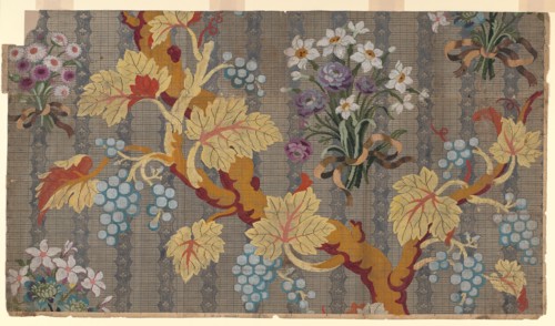 Mise-en-carte (Point-paper), 1759, Designed by Le Clere L’ainé, France, Lyon, Lyon, Paint on graph