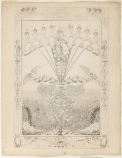 Night, 1803/05, Phillip Otto Runge, German, 1777-1810, Germany, Etching and engraving on paper, 689