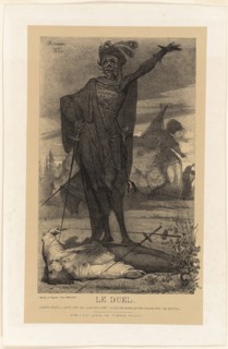 The Duel, 1851, Charles Rambert (French, c. 1836-1867, died before 1899), printed by Kaeppelin,