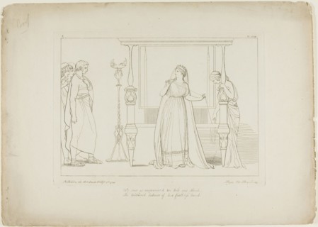 Illustration to Pope’s Odyssey, 1793, Tommaso Piroli, Italian, c. 1752-1824, Italy, Engraving in