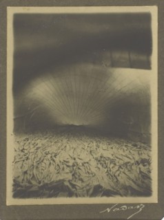 Interior of Le Géant Inflating, 1863, Nadar (Gaspard Félix Tournachon), French, 1820–1910, France,