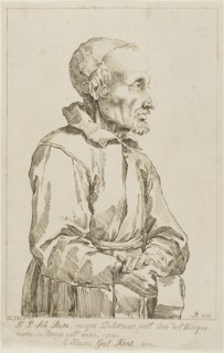 Portrait of Sebastiano Resta, 1738, Pier Leone Ghezzi, Italian, 1674-1755, Italy, Etching on paper,
