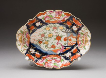 Dish, c. 1770, Worcester Porcelain Factory, Worcester, England, founded 1751, Worcester, Soft-paste