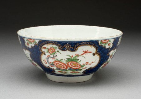 Slop Bowl, c. 1770, Worcester Porcelain Factory, Worcester, England, founded 1751, Worcester,