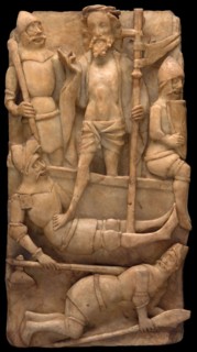 The Resurrection, 15th century, English, England, Alabaster with some traces of polychromy, 49.5 ×
