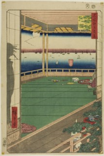 Moon-Viewing Point (Tsuki no misaki), from the series One Hundred Famous Views of Edo (Meisho Edo
