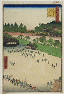 Yastukoji, Inside Sujikai Gate (Sujikai-uchi Yatsukoji), from the series One Hundred Famous Views