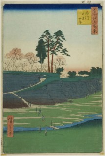 Goten Hill at Shinagawa (Shinagawa Gotenyama), from the series One Hundred Famous Views of Edo