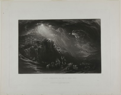 Joshua Commanding the Sun to Stand Still, from Illustrations of the Bible, 1835, John Martin,