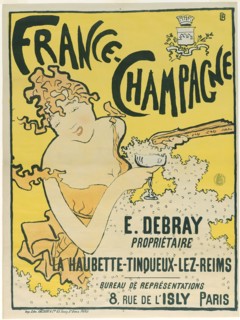 France-Champagne, 1889–91, Pierre Bonnard (French, 1867-1947), printed by Edward Ancourt et Cie.