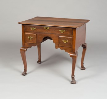 Dressing Table, 1729/60, American, 18th century, Philadelphia, United States, Walnut and white